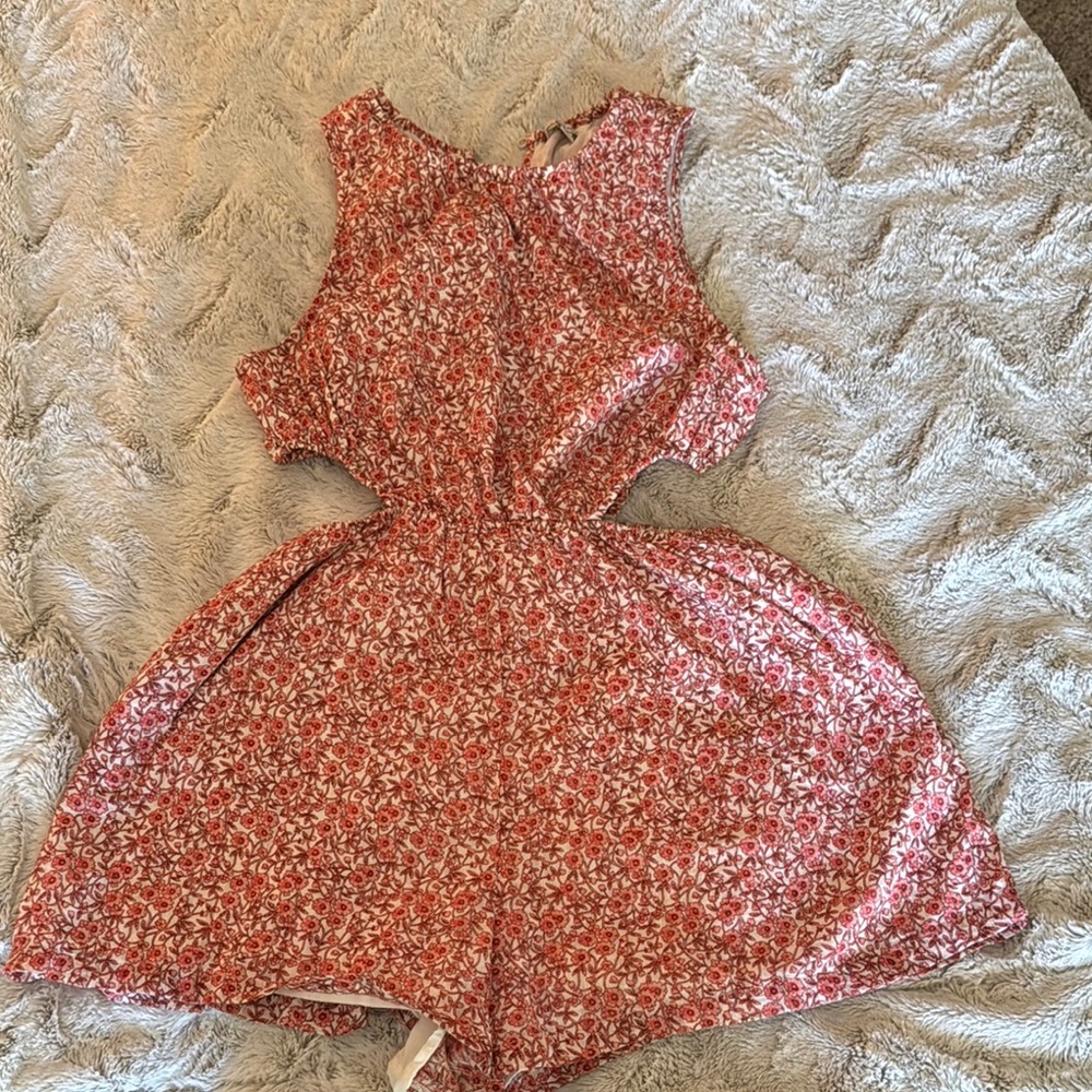 AE Floral Sleeveless Romper